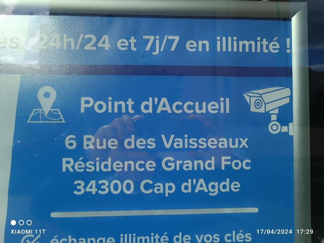 Studio Au Cap D'Agde Dans Les Pinedes Eksteriør bilde